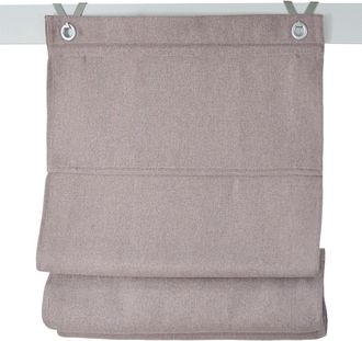 Kutti Heimtextilien Raffrollo »Dimout« mit Hakenaufhängung ohne Bohren freihängend verdunkelnd, Polyester, Hakenaufhängung