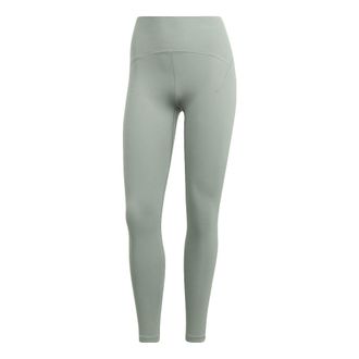 adidas (WMNS) adidas Yoga Studio Luxe 7/8 Leggings Green HR5414