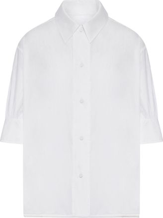 Jil Sander Semi-Transparent Cotton Shirt