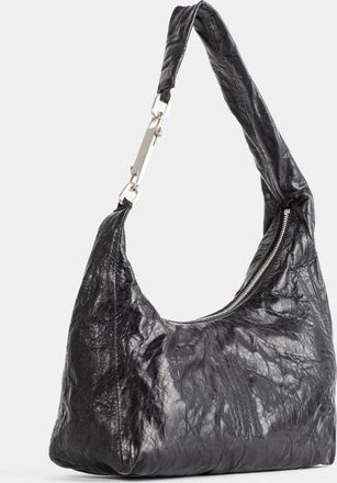 Rick Owens Womens Sac Bandouli&egrave;re Small Gemini Bag Noir Black
