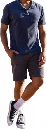 HIROSHI KATO Scout Fatigue Shorts In Iron Gray