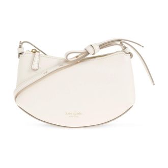 Kate Spade New York Shoulder Bags, female, Beige, Size: ONE SIZE Loop Small Shoulder Bag