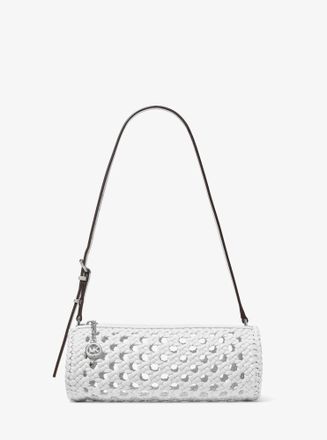 Michael Kors Izzy Small Crocheted Barrel Pochette