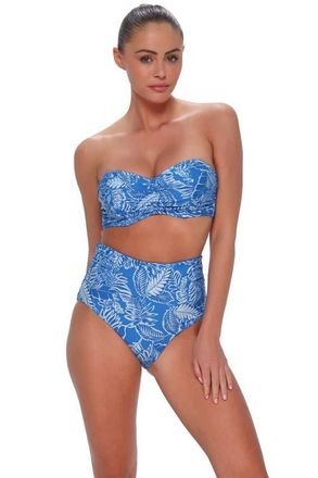 Sunsets Loretta Bandeau Bikini Swimsuit Top - F Cup in Canopy at Nordstrom, Size 34