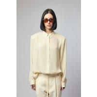 Frenken Ralf Silk Classic Oversized 1980s Mens Shirt