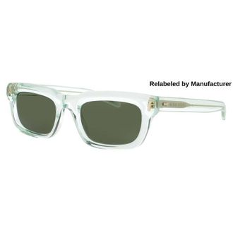 Gucci Mens Green Rectangular Sunglasses GG1524S004R