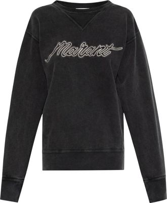 Isabel Marant Rise Sweatshirt - Dames - Sweatshirts - Zwart - XS - Katoen - Hoodies & sweatvesten