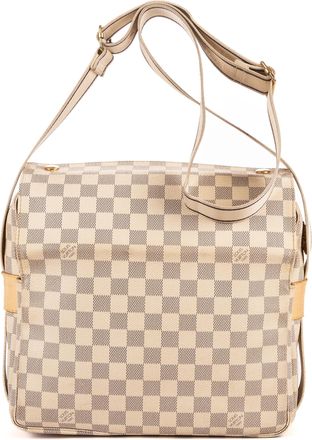 Louis Vuitton Pre-owned Womens Naviglio Crossbody - White - One Size