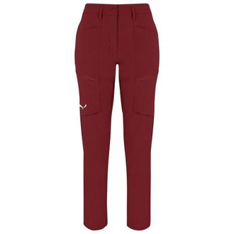 Salewa Puez DST Cargo Pants Trekkinghose f&uuml;r Damen | rot