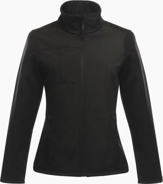 Regatta Womens Regatta Womens/Ladies Octagon II Waterproof Soft Shell Jacket - Black - Size: 10