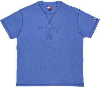 Tommy Hilfiger Hombre, Camisetas, Azul, Talla: S