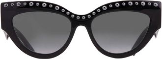 Jimmy Choo London Grey Gradient Cat Eye Ladies Sunglasses SONJA/G/S 0807/9O 55