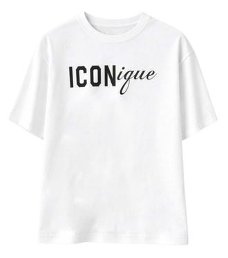 Dsquared2 White Cotton T-Shirt