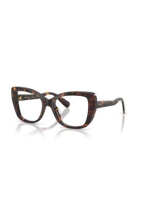 Swarovski 51mm Butterfly optical glasses in Tortoise at Nordstrom