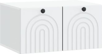 vidaXL Mueble Para Tv De Pared 59,5 X 41 X 30 Cm Madera De Ingenier&iacute;a Vidaxl
