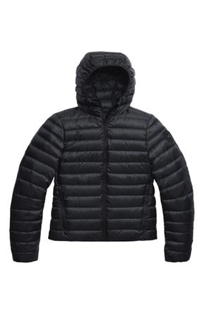 Canada Goose WOMENS AETHERA HOODED JACKET Size: L, colour: BLACK