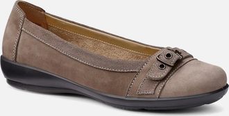 Hotter Womens Sparrow Womens Flat Pumps - Brown - Size: 7.5