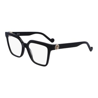 Liu Jo Glasses, female, Black, Size: 53 MM Squared Sunglasses