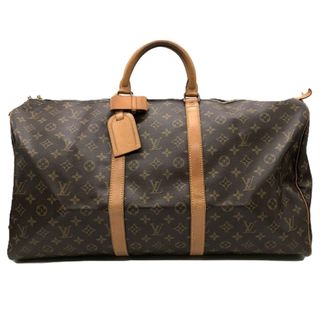 Louis Vuitton Brown Monogram Canvas Boston Bag (Pre-Owned)