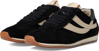 Vince Oasis Runner-W Womens Shoes Black : 7.5 M, Leather