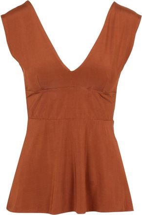 Max Mara Top Max Mara Beachwear Ruggine