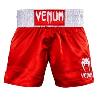 OEM Pantaloncini Venum Muay Thai Classic Rossi Taglia L