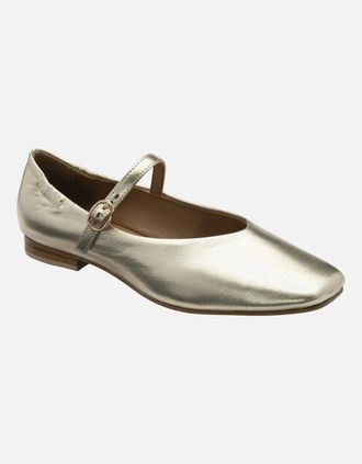 Ravel Womens Lanton Womens Mary Jane Pumps - Gold - Size: 5