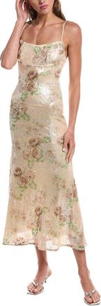 Bardot Adoni Sequin Mesh Midi Dress