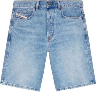 Diesel Denim Bermuda Shorts met Logo - Heren - Denim shorts - Blauw - W31 - Denim - Korte Broeken