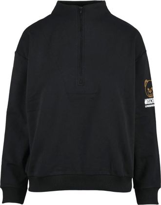 Moschino Donna, Felpe, Nero, M, new