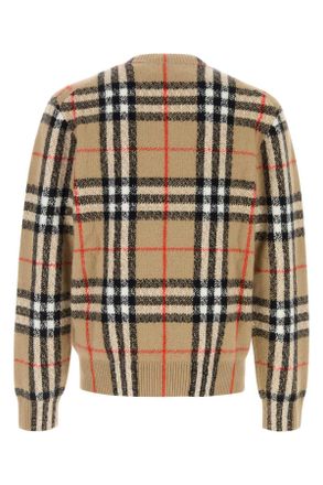 Burberry Embroidered Cashmere Sweater - Beige