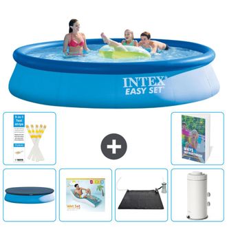 Intex Piscina Easy Set Redonda - 396x84 Cm - 7-piezas S70