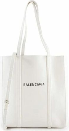 Balenciaga Pre-owned Tote Bags, female, White, Size: ONE SIZE Pre-owned Vintage Tote Bag