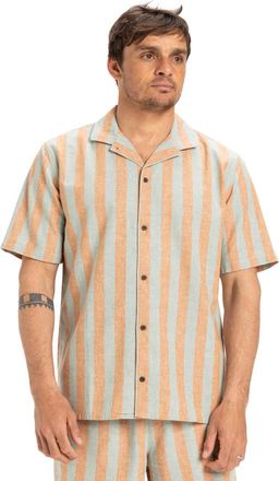 Quiksilver Funktionshemd QUIKSILVER Sunset Song, Herren, Gr. XXL, US-Gr&ouml;ssen, bran sunset song, Obermaterial: 55% Baumwolle, 45% Hanf;, Hemden Funktionshemd