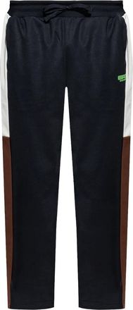 Emporio Armani Pantaloni sportivi con inserti - Blu