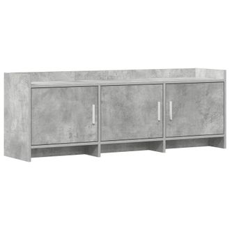 vidaXL Vidaxl Mueble De Tv 130 X 33 X 47 Cm Gris Hormig&oacute;n