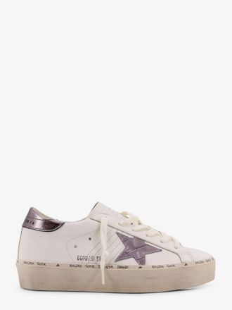 Golden Goose Sneakers Hi Star in pelle con logo laterale - GOLDEN GOOSE DELUXE BRAND - gender_Woman