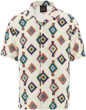 Mauna Kea Printed viscose shirt Man XL
