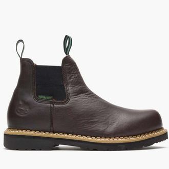 Georgia Boot High Romeo Steel Toe Boot in Soggy Brown at Nordstrom, Size 11.5