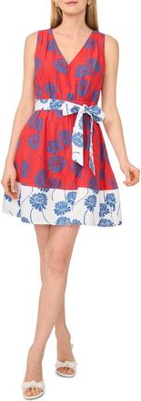 1.State Tie Waist Minidress in Aura Orange at Nordstrom Rack, Size X-Small