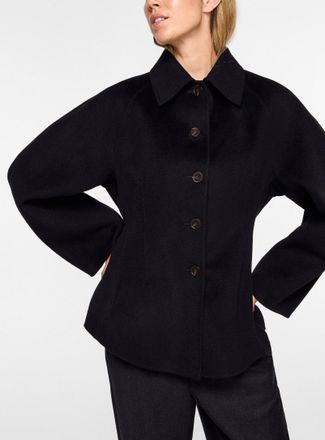 R&oacute;he Womens Double-faced wool fitted jacket