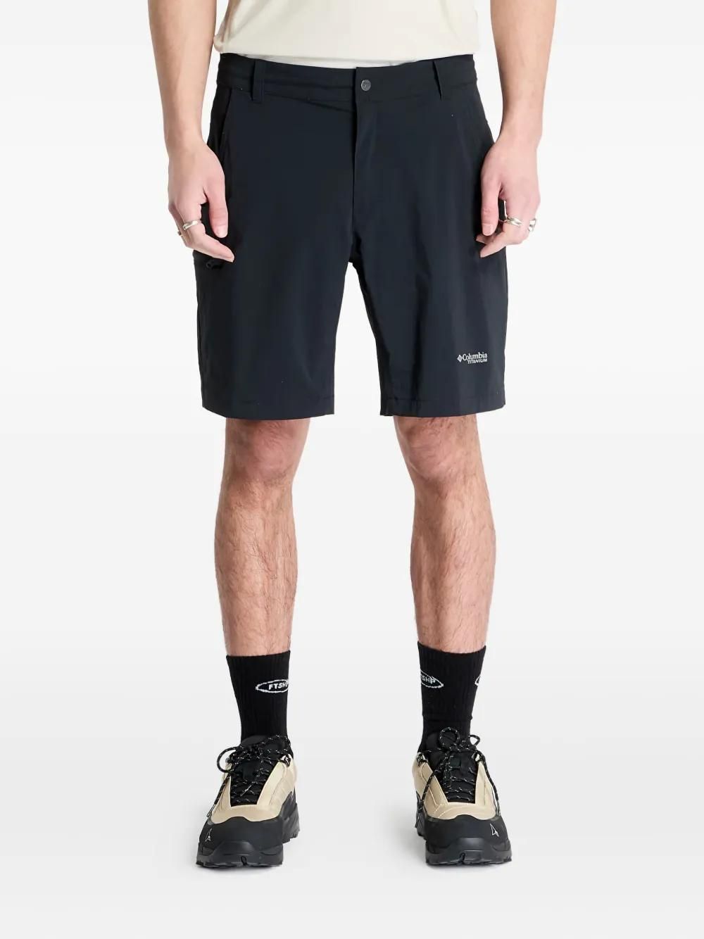 Columbia Damen Capri-Wanderhose Leslie Falls II – UPF 50, Aus Nylon/Elasthan, Anpassbare Länge
