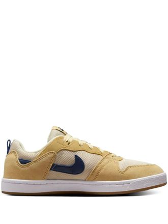 Nike SB Alleyoop low-top sneakers - men - Fabric/Fabric/Calf Suede/Rubber - 8.5 - Neutrals