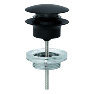 GROHE 29 510 Kf0 V&aacute;lvula Clic Clac Desag&uuml;e Push-open Color Negro - Ref: 29 510 Kf0 - Grohe