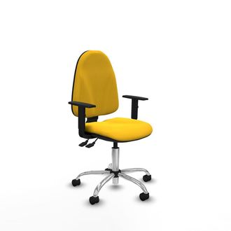 Piqueras y Crespo Piqueras Y Crespo Algarra As Silla De Oficina Ergon&oacute;mica Amarilla