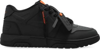 Off-white Out Of Office Molded Sneakers - Heren - Sneakers - Zwart - 44 EU - Leer - Schoenen