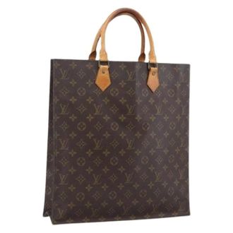 Louis Vuitton Pre-owned Tote Bags, female, Brown, Size: ONE SIZE Pre-owned Vintage Monogram Tote Bag