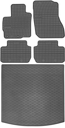 OEM Juego De Alfombrillas De Goma Para Coche Y Alfombrilla Para Maletero Para Mitsubishi Outlander Iii Suv (septiembre De 2012 A 2022)