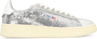 Autry Sneakers, female, Gray, 3 UK, Dallas Low Sparkling Trainers