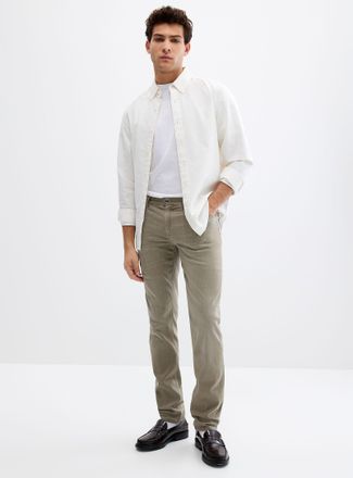 Alberto Mens Pipe sage stretch jean Straight fit